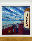 Winter Walk on the Prom | Original Painting