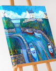 Seaton Sluice Harbour | Open Edition Art Print