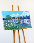 Simpson Street in Bloom Art Print