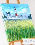 Souter Lighthouse in Spring Art Print