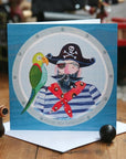 Ahoy me hearties! | Greetings Card