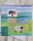 Blackhouse and Sheep | Greetings Card