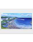 Blue Sky Over Craster | Northumberland Art Print