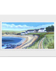 Blue Sky over Low Newton | Northumberland Art Print