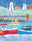 Winter on the Fish Quay | Christmas Card