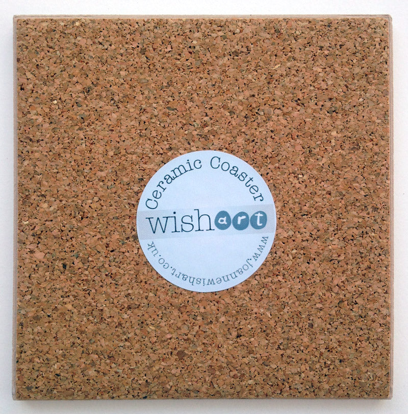 Sea Green Ceramic Coaster Set Gift Set