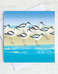 Avocets Greetings Card