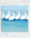Gannets Greetings card