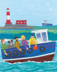 The Boat Trip | Farne Islands Greetings Card
