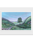 The Path to Sycamore Gap | Northumberland Landscape Print