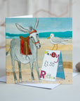 Donkey Rides | Greetings Card