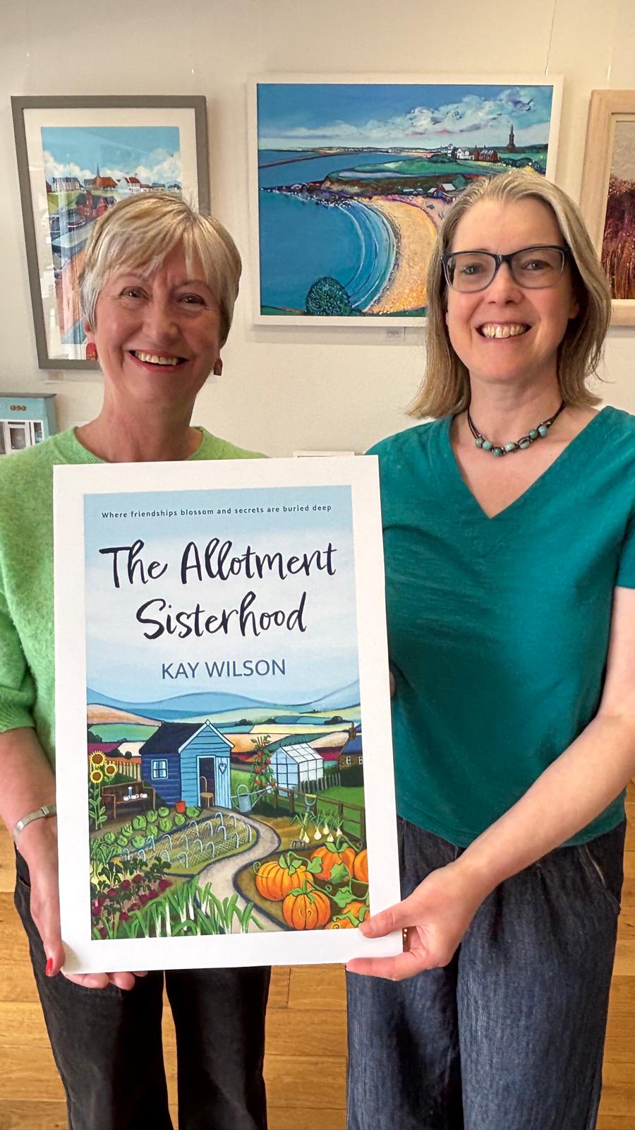 Illustrating The Allotment Sisterhood – Designing a Book cover