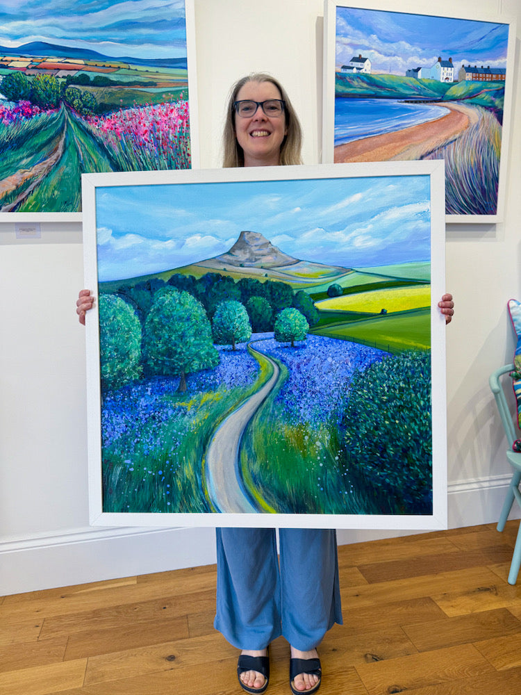 Roseberry Topping Paintings | New North Yorkshire Artwork by Joanne Wishart