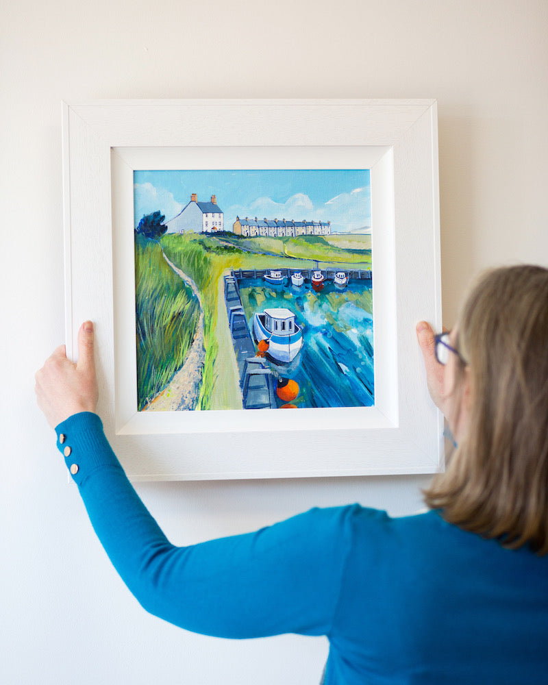 Painting Seaton Sluice: A Window into the Understated Beauty of Northumberland