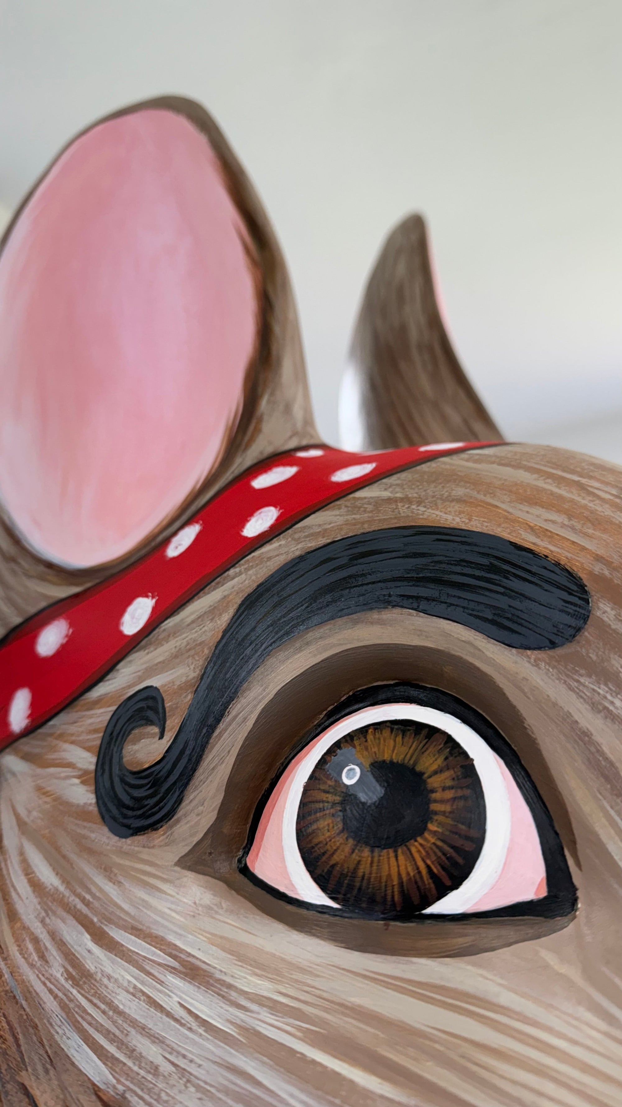 Painting Peter the Pirate for the Peter Rabbit™: Tales on the Tyne Sculpture Trail