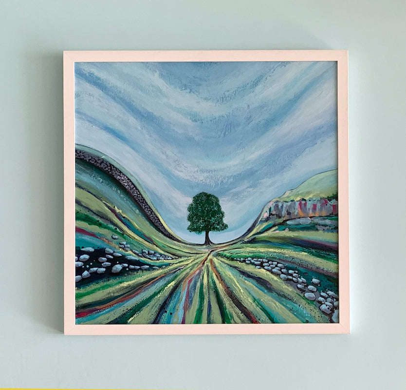 Painting Sycamore Gap From A Different Perspective