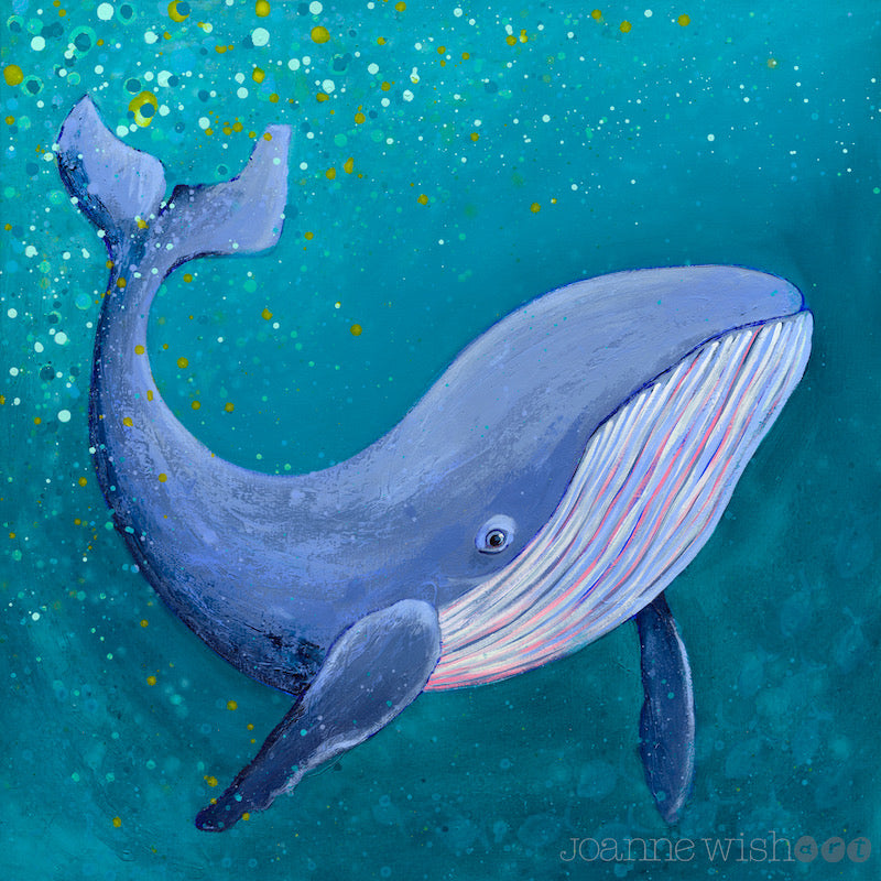 Big Blue Whale | Fine Art Print