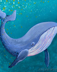 Big Blue Whale | Fine Art Print