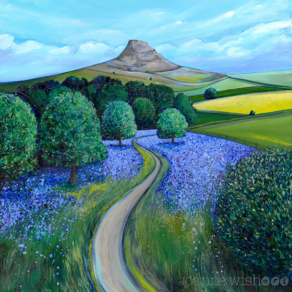The Path to Roseberry Topping - Art Print