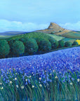Bluebells at Roseberry Topping - Fine Art Print