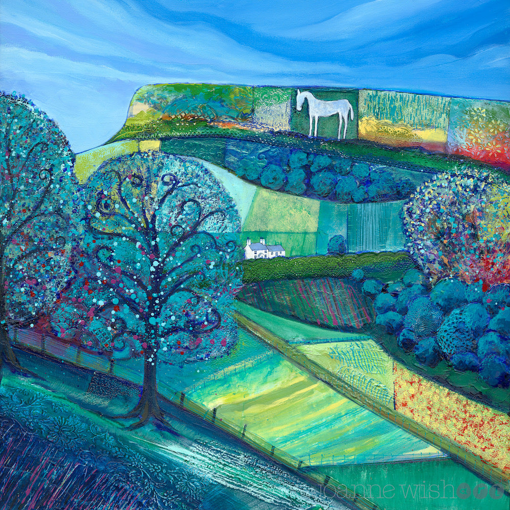 The White Horse - Fine Art Print