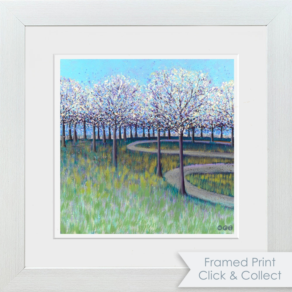Alnwick Garden Cherry Blossom - Open Edition Art Print | Joanne