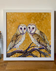 Barn Owls - Original Painting