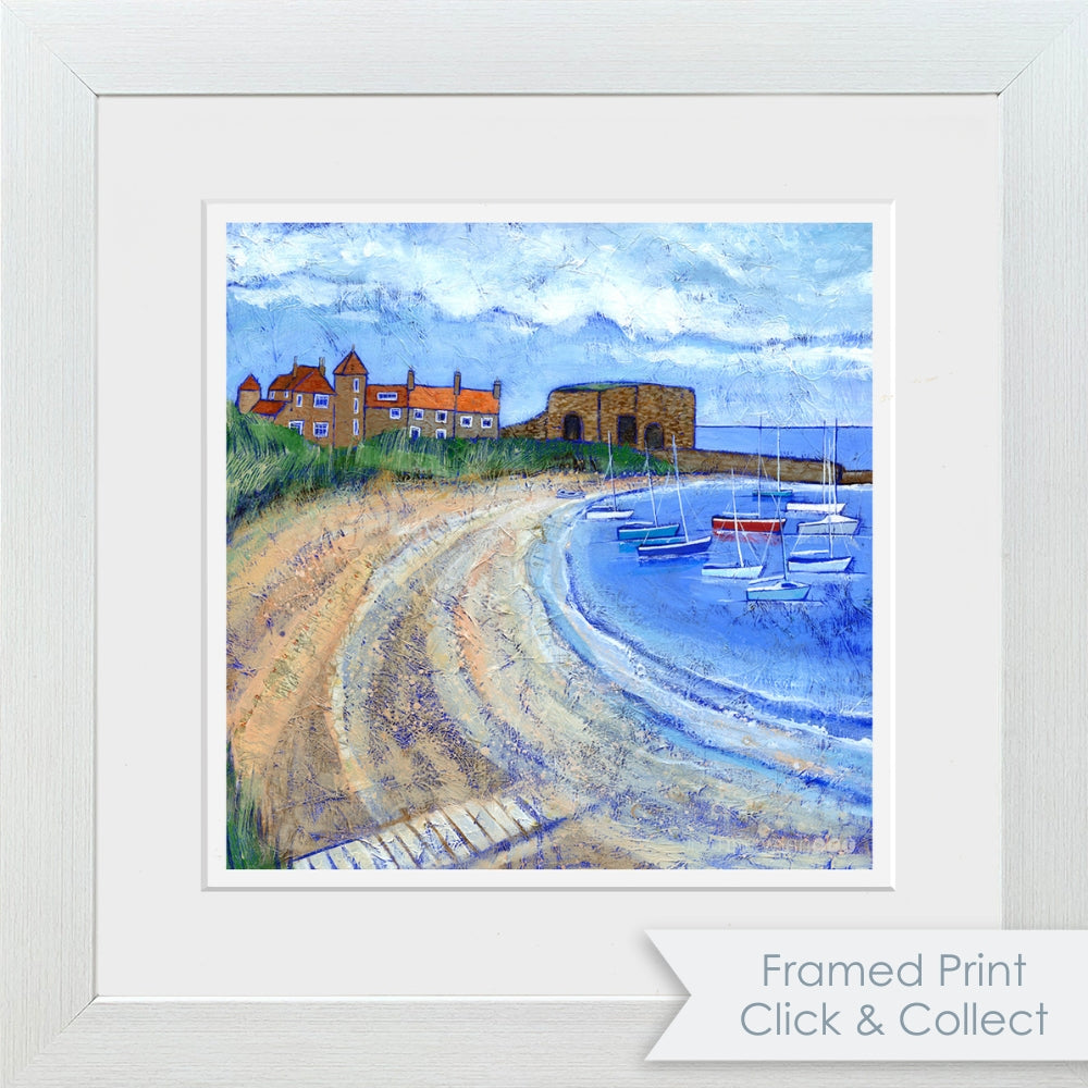 Beadnell Bay Print | Joanne Wishart