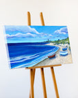 Blue Sky over Dunstanburgh | Northumberland Art Print