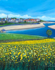 Blue Sky over Alnmouth | Northumberland Art Print