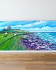 Blue Sky over Dunstanburgh Castle | Northumberland Art Print