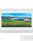 Blue Sky over Alnmouth | Northumberland Art Print