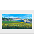 Blue Sky over Alnmouth | Northumberland Art Print