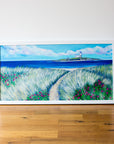 Blue Sky over Coquet Island | Northumberland Art Print