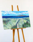 Blue Sky over Coquet Island | Northumberland Art Print