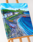 The Castle Beyond Craster | Northumberland Art Print