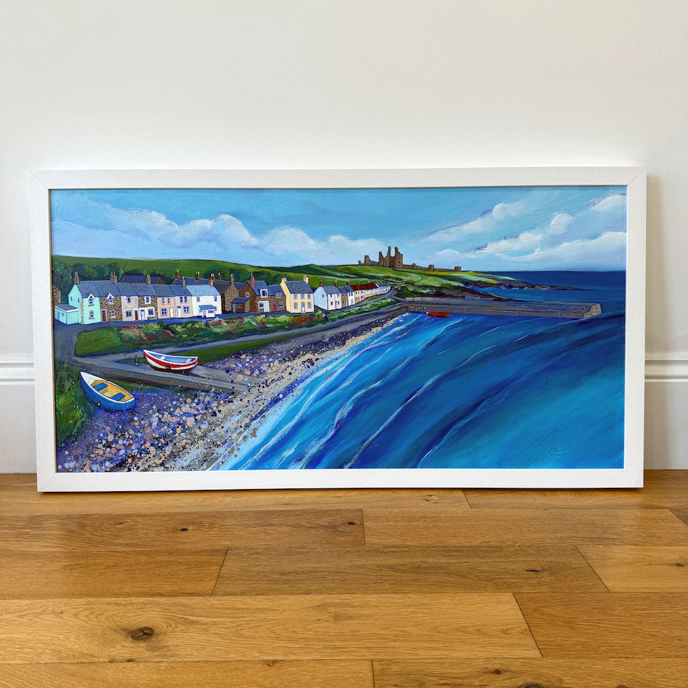Craster Shoreline | Original Painting
