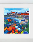 Creels at Craster | Northumberland Art Print