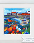Creels at Craster | Northumberland Art Print