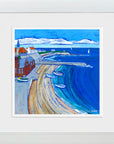 Cullercoats Beach Art Print