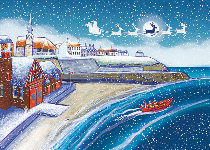 Cullercoats RNLI Charity Christmas Card Packs 2026