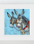 Coastal Rides: Donkey Art Print