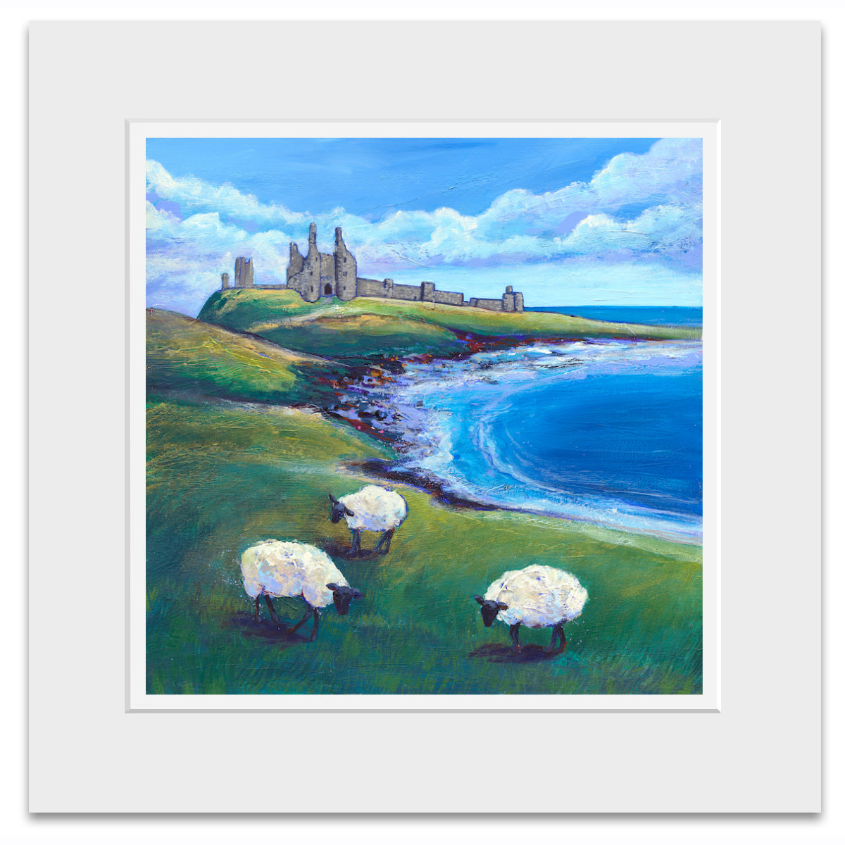 Dunstanburgh Castle | Northumberland Art Print