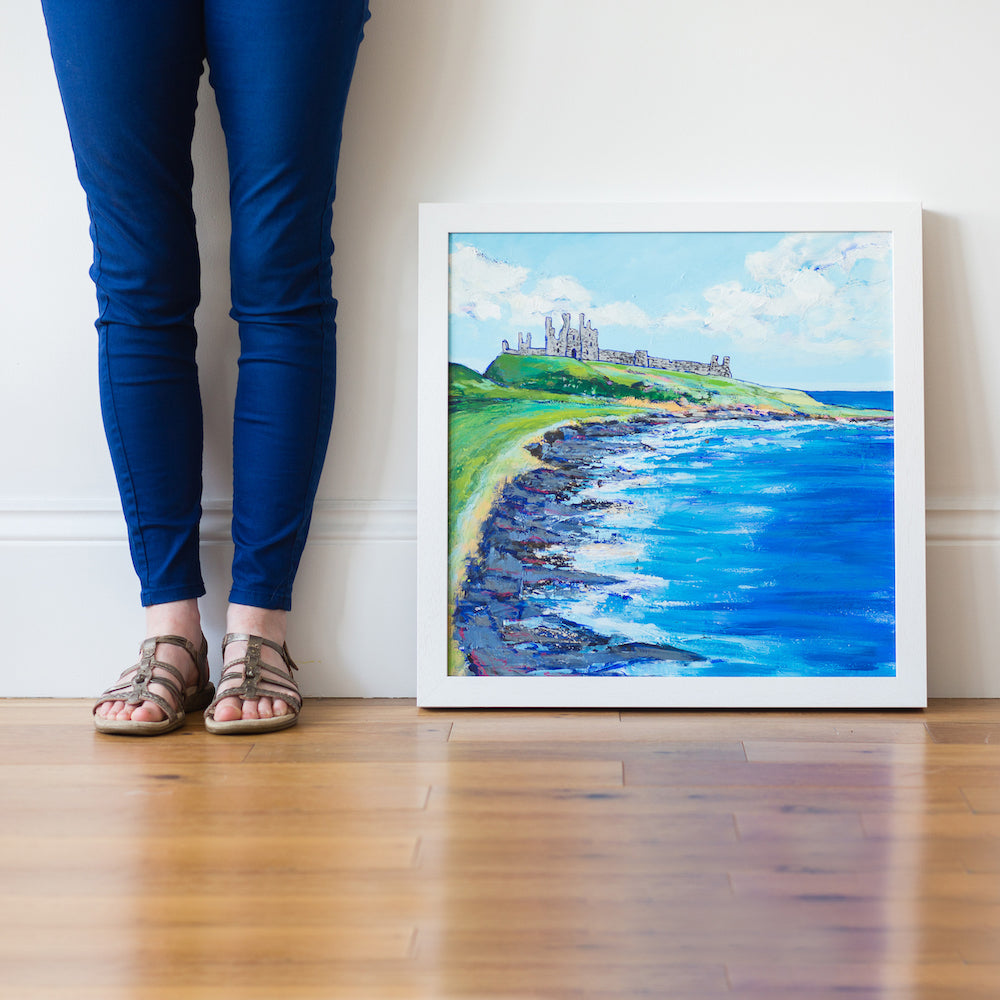 Dunstanburgh Shoreline - Original Painting