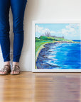 Dunstanburgh Shoreline - Original Painting