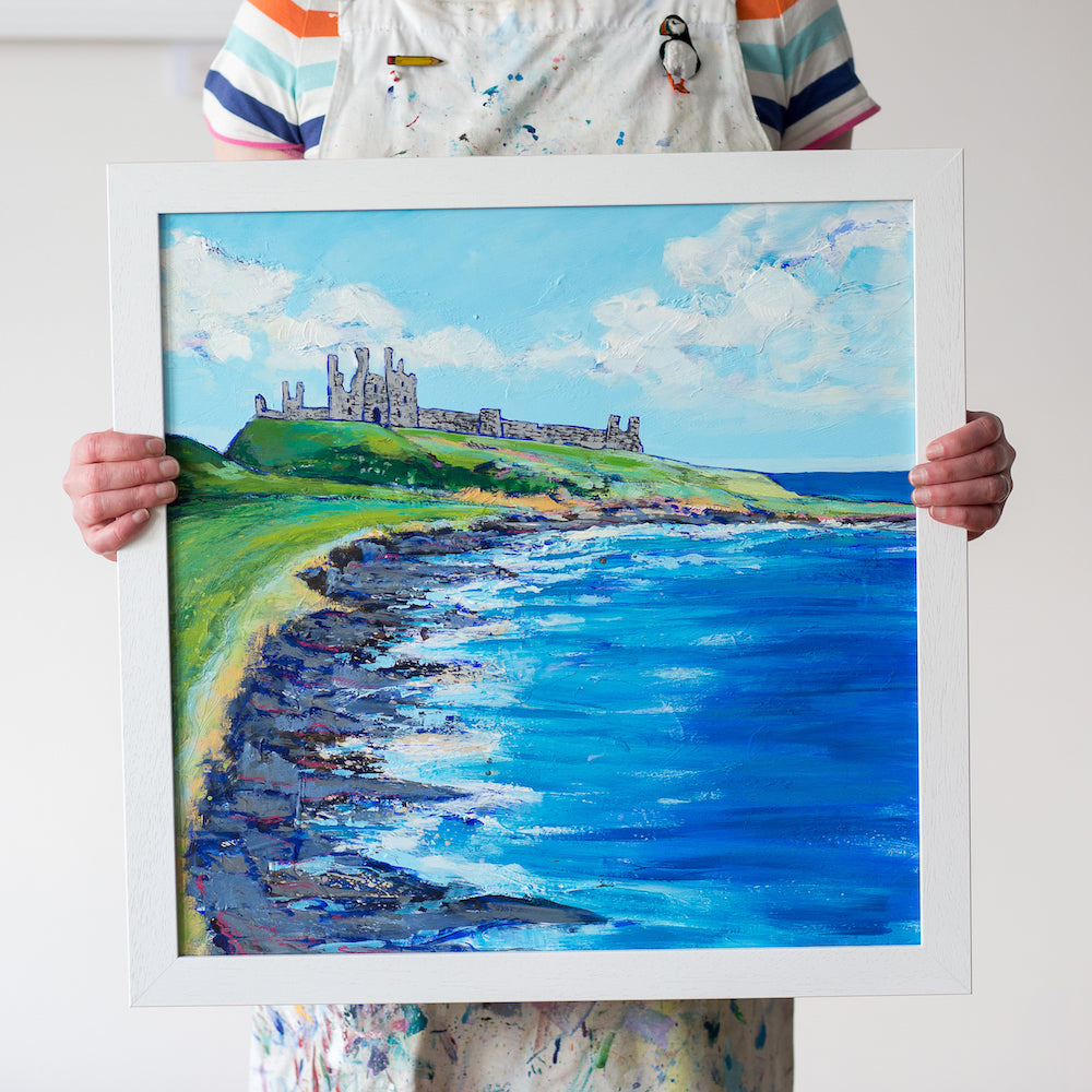 Dunstanburgh Shoreline - Original Painting