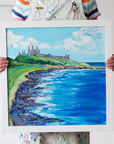 Dunstanburgh Shoreline - Original Painting