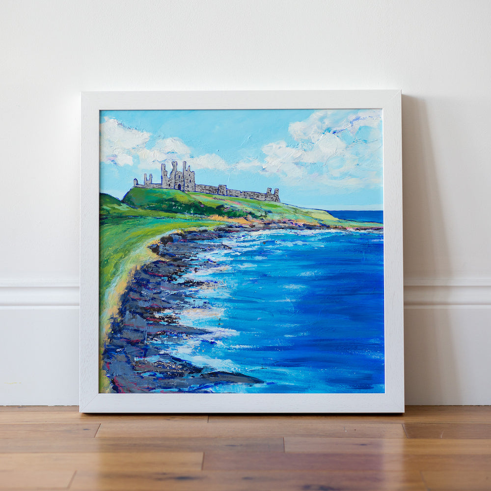 Dunstanburgh Shoreline - Original Painting