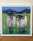 Sheep Grazing the Glen - Original Painting