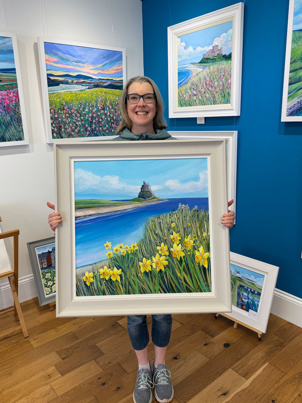 Lindisfarne Spring Daffodils | Original Painting